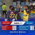 SLK vs HKG Asia Cup 2025