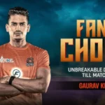 Fans’ Choice Unbreakable Defender till Match 40 Gaurav khartri