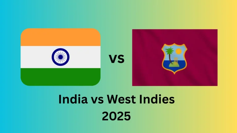 India vs West Indies 2025