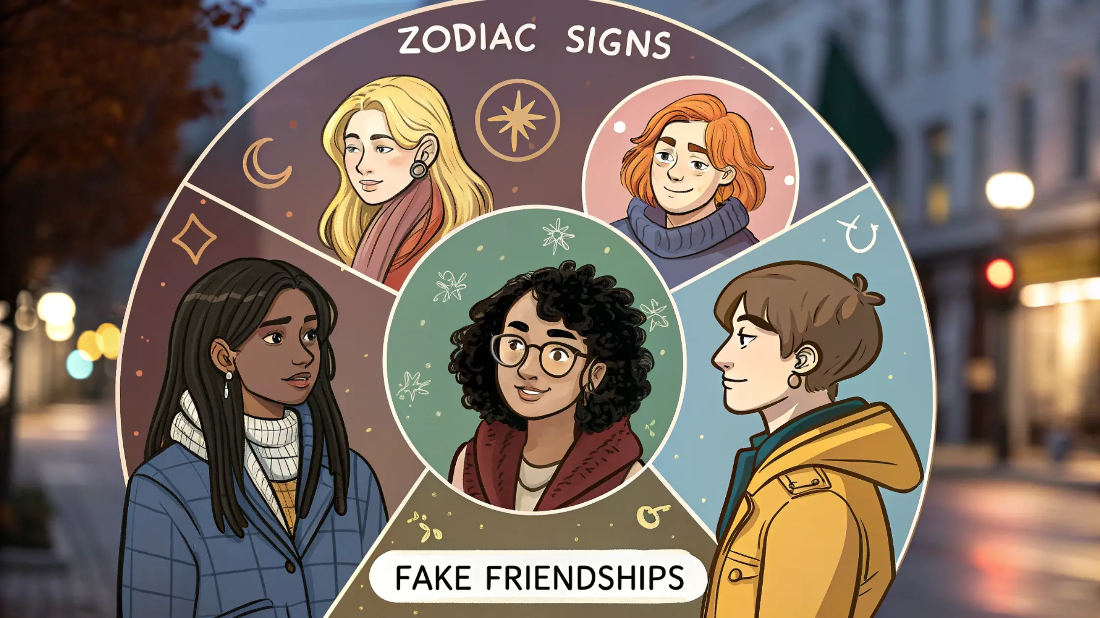 Zodiac Signs (राशियाँ ) जो अपनी दोस्ती का दिखावा करते हैं