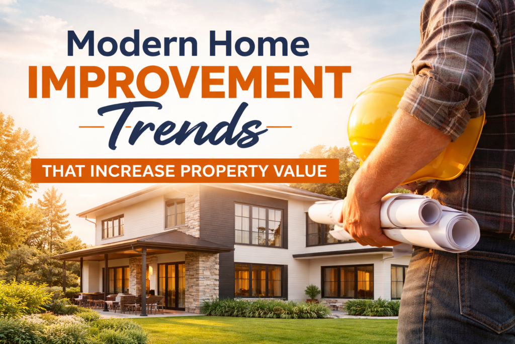 Modern Home Improvement Trends That Increase Property Value