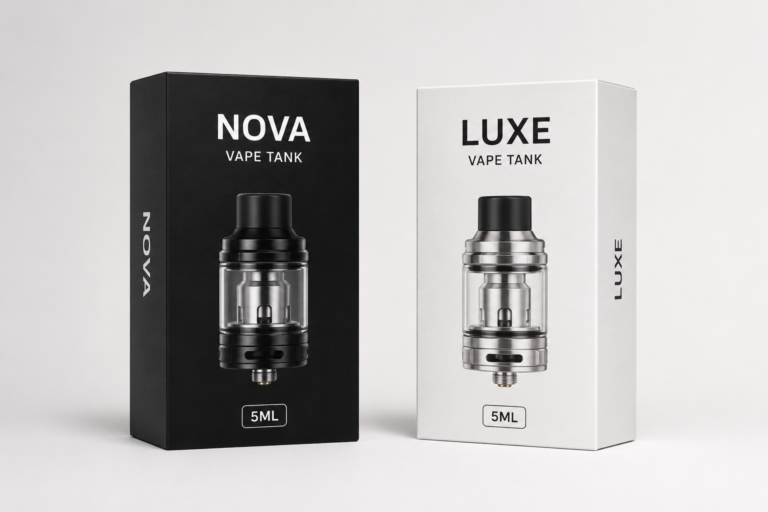 custom vape tank boxes